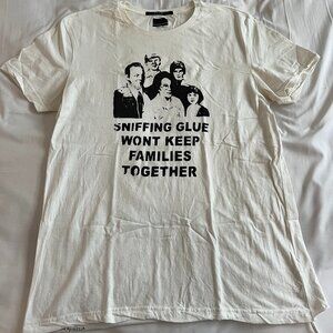 Ksubi "Sniffing Glue Won't Keep Families Together" Seeing Lines T-shirt